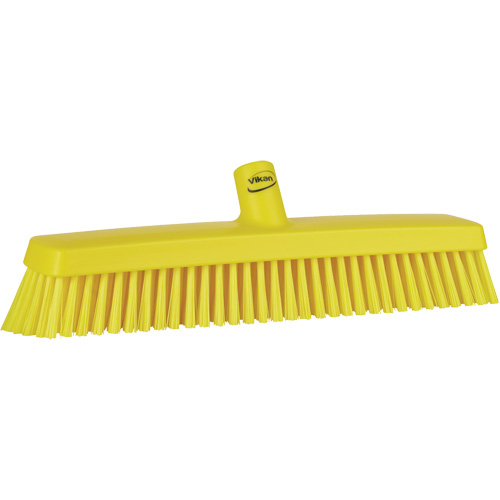 T&ecirc;te de balai-brosse, Crins Fin/Ferme, 16-1/2", Polyester/Polypropyl&egrave;ne, Jaune EastCoast Offshore Supplies
