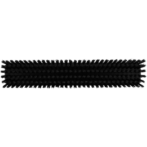 Push Broom Head, Fine/Stiff Bristles, 16-1/2", Polyester/Polypropylene, Black EastCoast Offshore Supplies