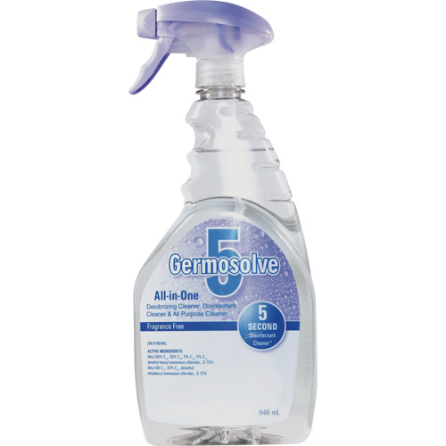 Germosolve 5 Disinfectant & Deodorizer, 946 ml, Trigger Bottle EastCoast Offshore Supplies