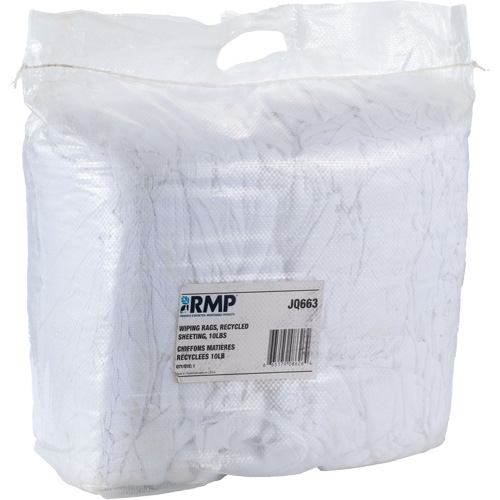 Wiper Rags, White, 10 lbs. EastCoast Offshore Supplies