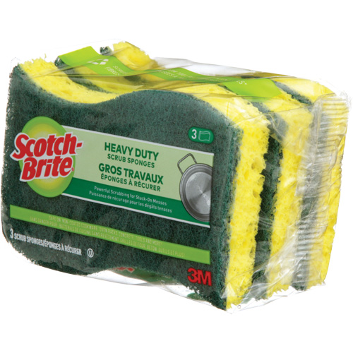 &eacute;ponge &agrave; r&eacute;curer pour les travaux intenses Scotch-Brite, &agrave; r&eacute;curer, 2-3/5" la x 4-2/5" l EastCoast Offshore Supplies