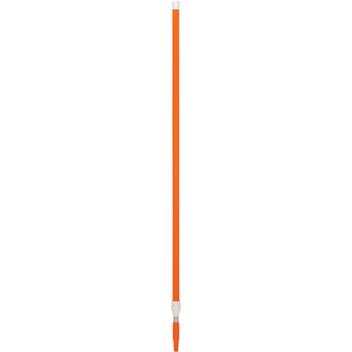 Handle, Broom/Brush/Dust Mop/Pad Holder/Scraper/Squeegee/Wet Mop, Orange, Telescopic, 62" - 109-2/5" L EastCoast Offshore Supplies