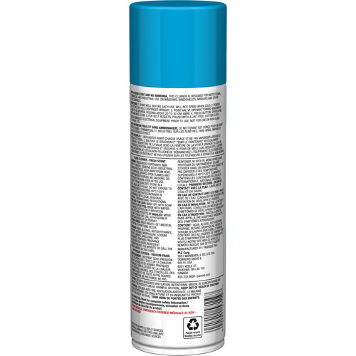 Nettoyant pour vitres Pro Line sans ammoniaque, au parfum frais, 19 oz., Canette a&eacute;rosol EastCoast Offshore Supplies