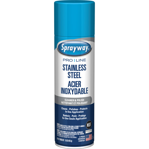 Nettoyant & polis pour acier inoxydable Pro Line, 15 oz, Canette a&eacute;rosol EastCoast Offshore Supplies