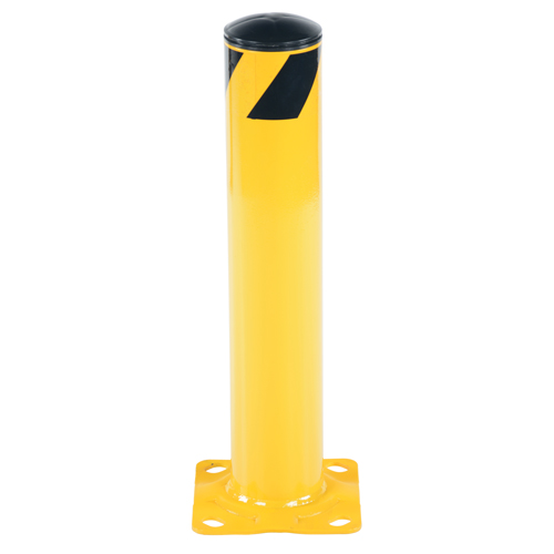 Safety Bollard, Steel, 24" H x 4.5" W, Yellow EastCoast Offshore Supplies