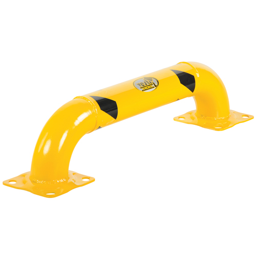 Garde-corps &agrave; profil bas pour rayonnages, 3' la x 0,75' h, Jaune EastCoast Offshore Supplies
