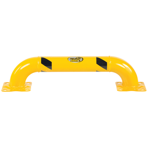 Garde-corps &agrave; profil bas pour rayonnages, 3' la x 0,75' h, Jaune EastCoast Offshore Supplies