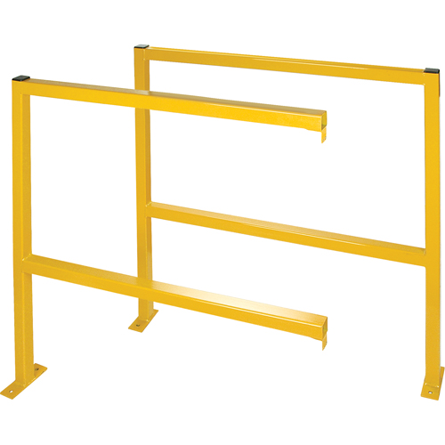 Protecteurs de p&eacute;rim&egrave;tre - Style tubulaire, 48" la x 49-1/2" h, Jaune EastCoast Offshore Supplies