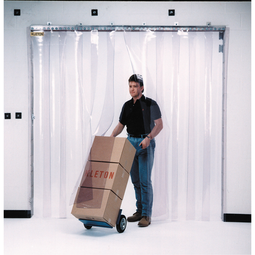 Strip Curtain Doors, 4' x 7' Door Opening, 8" Strip Width, 0.080" Strip Thickness EastCoast Offshore Supplies