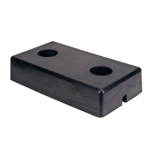 Molded Dock Bumpers, Rubber, 18" W x 4" D x 10" H EastCoast Offshore Supplies