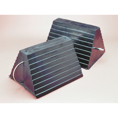 Wheel Chock, 9" x 8" x 6", Black EastCoast Offshore Supplies