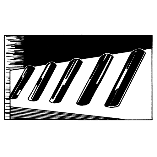 D&eacute;fenses de quai en caoutchouc refoul&eacute;, Caoutchouc, 4-1/2" la x 12" lo x 3-3/4" p EastCoast Offshore Supplies