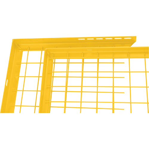 Wire Mesh Partition Components - Adjustable Filler Panels EastCoast Offshore Supplies