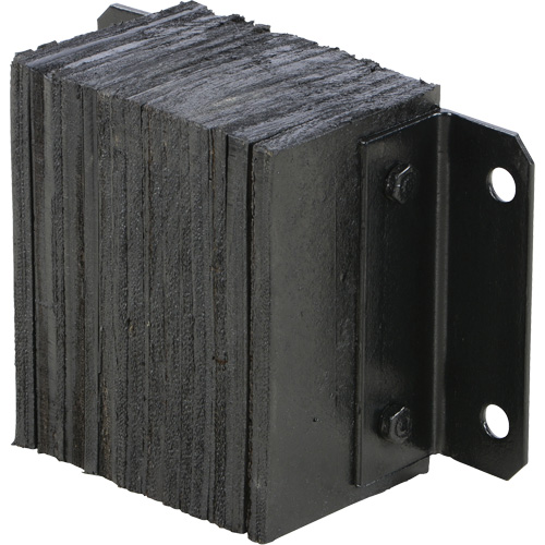Laminated Dock Bumper, Horizontal, Rubber, 12" W x 6" D x 10" H EastCoast Offshore Supplies