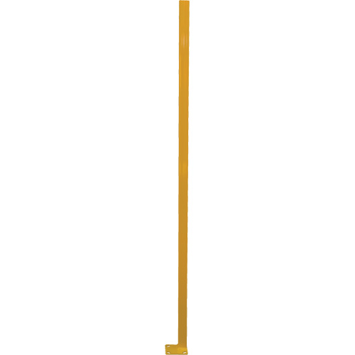 Adjustable Perimeter Guard Corner Post, 4" W x 72" H, Yellow EastCoast Offshore Supplies