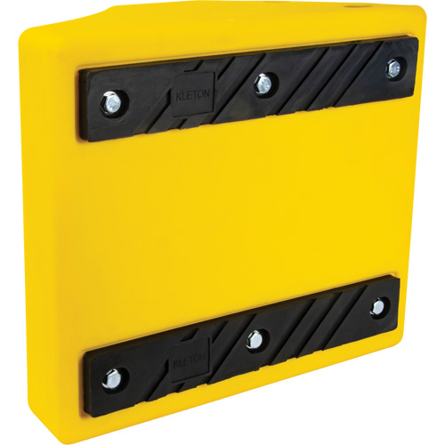 Heavy-Duty Wheel Chocks, Urethane, Yellow, 15-1/2" W x 17-7/10" D x 10" H EastCoast Offshore Supplies