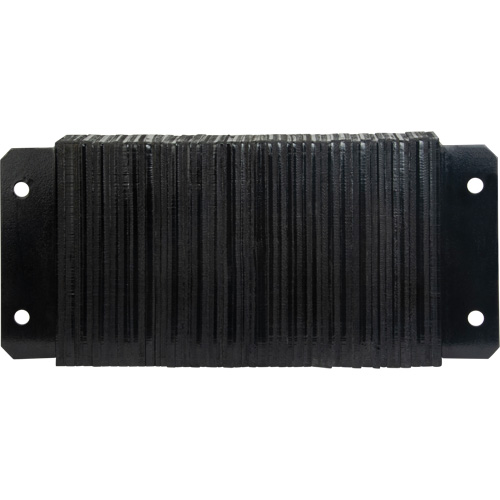 Butoirs de quai lamell&eacute;s, Horizontal, Caoutchouc, 24" la x 4" p x 12" h EastCoast Offshore Supplies