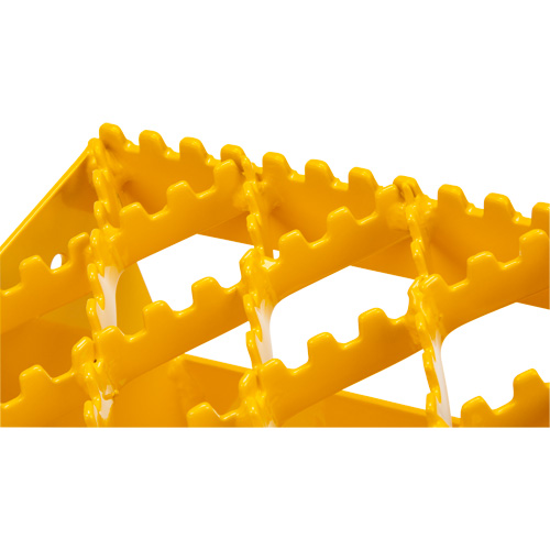 Ice Chocks, Steel, Yellow, 8-1/16" W x 10-5/8" D x 8-13/16" H EastCoast Offshore Supplies