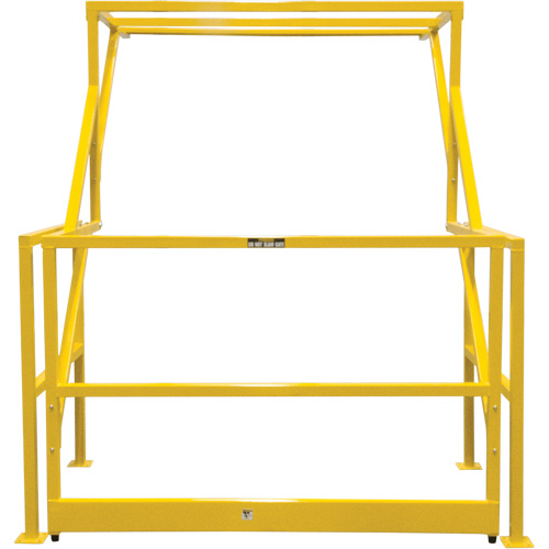 Barri&egrave;re de s&eacute;curit&eacute; pour mezzanine, 70" lo x 77" ha, 78" &eacute;lev&eacute;e, Jaune EastCoast Offshore Supplies