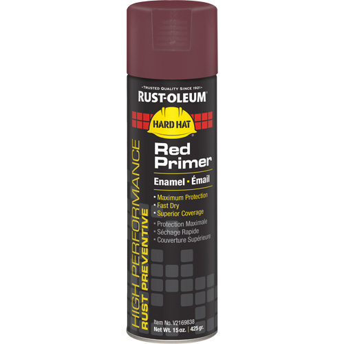 V2100 System Enamel Spray Primer, Red, Matte, 15 oz., Aerosol Can EastCoast Offshore Supplies