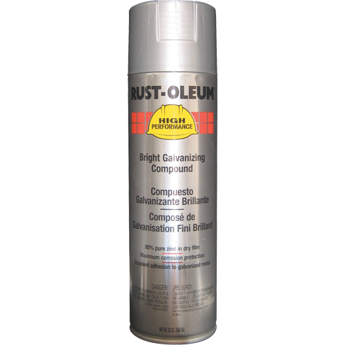 Bright Galvanizing Compound Spray, Aerosol Can EastCoast Offshore Supplies