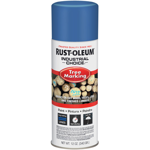 Peinture pour le marquage des arbres Industrial Choice T1600, Bleu, 16 oz EastCoast Offshore Supplies