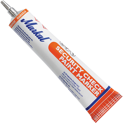 Marqueur de peinture de contr&ocirc;le de s&eacute;curit&eacute;, 1,7 oz, Tube, Orange EastCoast Offshore Supplies