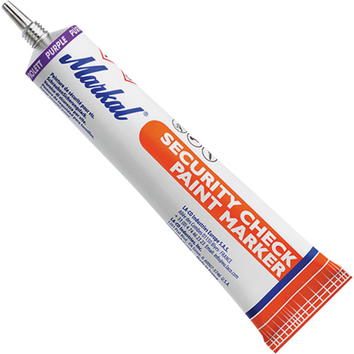 Security Check Paint Marker, 1.7 oz., Tube, Purple EastCoast Offshore Supplies