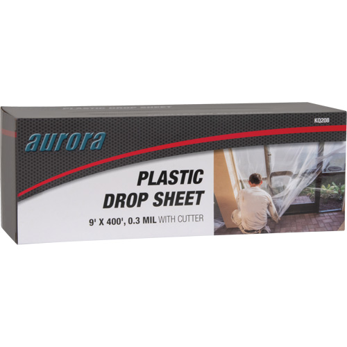 Toile de protection, 400' lo x 9' la, Plastique EastCoast Offshore Supplies