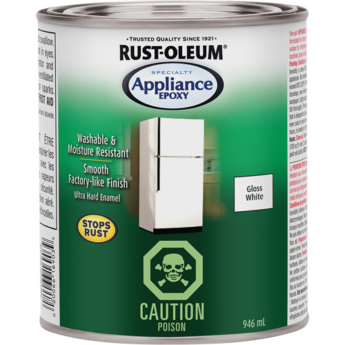 Specialty Appliance Epoxy, 946 ml, Can, White EastCoast Offshore Supplies