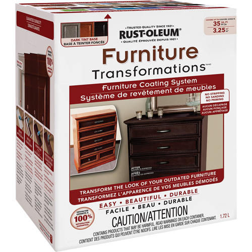 Furniture Transformations&reg; Furniture Coating System, 1.72 L, Kit, Tint Base EastCoast Offshore Supplies