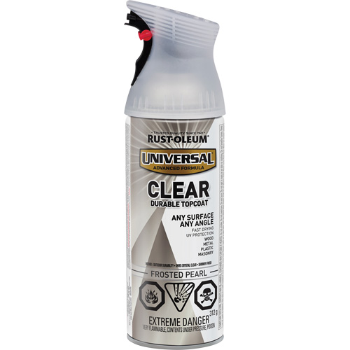 Universal Durable Top Coat, 312 g, Aerosol Can, Frosted Pearl EastCoast Offshore Supplies