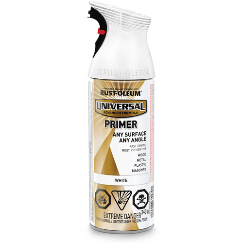 Universal&reg; Primer, White, Very Flat, Aerosol Can EastCoast Offshore Supplies
