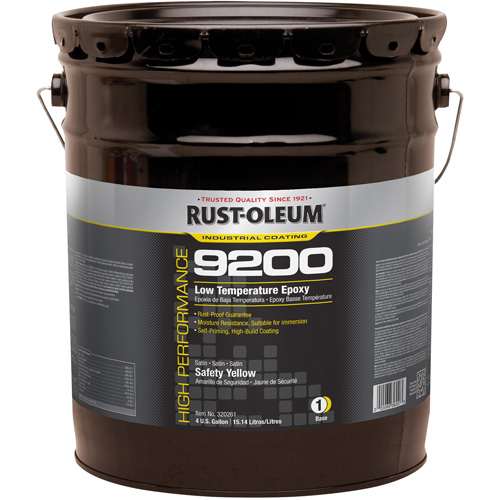 9200 System Low Temperature Epoxy Base, Safety Yellow, 4 gal., Pail EastCoast Offshore Supplies