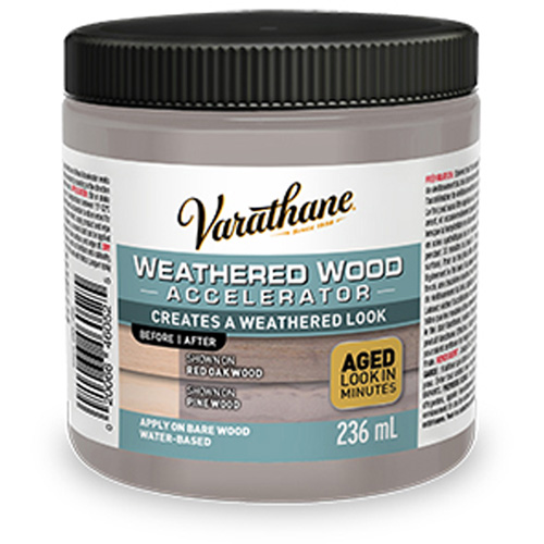 Acc&eacute;l&eacute;rateur de vieillissement du bois Varathane, 236 ml, Canette, Gris EastCoast Offshore Supplies