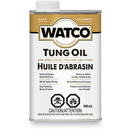 Huile dabrasin Watco, 946 ml, Transparent, Transparent EastCoast Offshore Supplies