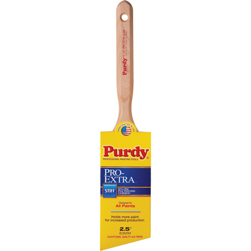 Pinceau Pro-Extra Glide, Mat&eacute;riau m&eacute;lang&eacute;, Manche Bois, Largeur de 2-1/2" EastCoast Offshore Supplies