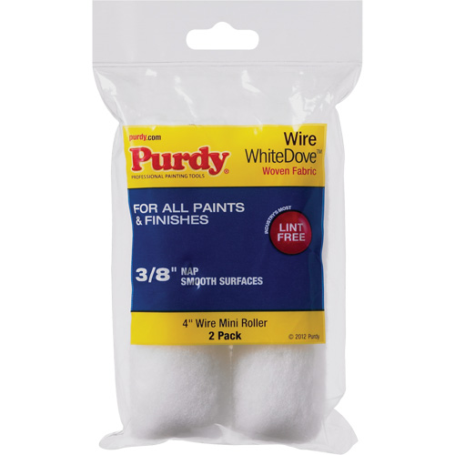 Mini rouleau en fil m&eacute;tallique Dove, Nap 9,5 mm (3/8"), 101 mm (4") l EastCoast Offshore Supplies