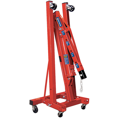2-Ton Folding Shop Crane, 4000 lbs. (2 tons) Capacity EastCoast Offshore Supplies