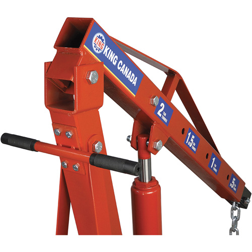 2-Ton Folding Shop Crane, 4000 lbs. (2 tons) Capacity EastCoast Offshore Supplies