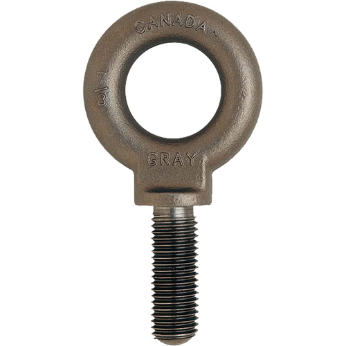 Eye Bolts, Uncoated Natural Finish, 1300lbs. (0.65 tons) Capacity EastCoast Offshore Supplies