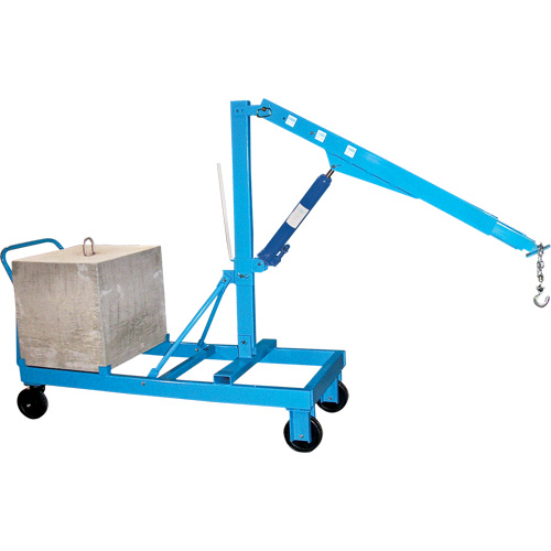 Potences de levage - Fl&egrave;che inverse, Lev&eacute;e 8', 2000 lb (1 tonne), 57" bras, 78" ha EastCoast Offshore Supplies