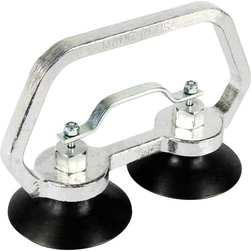 Vacuum Cups - Heavy-Duty Double Cup, 30 lbs. Capacity, 3", Pull-bar, 7" Handle Length EastCoast Offshore Supplies