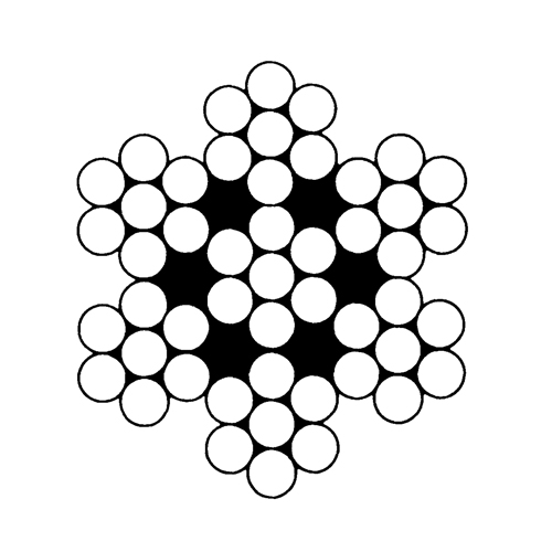 Aircraft Cables, 100' (30.48 m) x 3/64", 270 lbs. (0.135 tons), Galvanized EastCoast Offshore Supplies