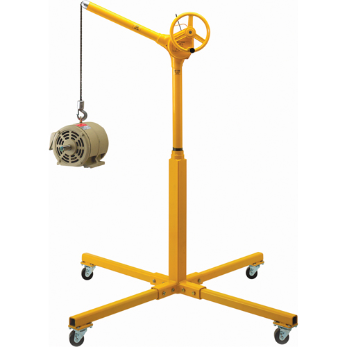 Tall Industrial Lifting Device with Mobile Base, 500 lbs. (0.25 tons) Capacity EastCoast Offshore Supplies