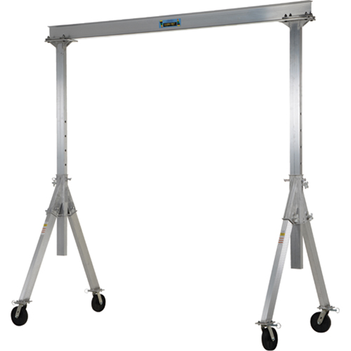 Grue mobile ajustable en aluminium, 10' lo, Capacit&eacute; 2000 lb (1 tonne) EastCoast Offshore Supplies