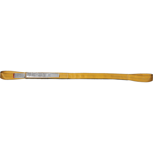 &eacute;lingues de levage en nylon, Pli Double, Oeillet double, Type 3, 3" la x 3' lo, Limite de charge verticale 8800 lb EastCoast Offshore Supplies