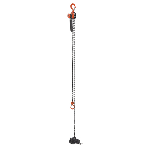 Mini palan &agrave; levier, Lev&eacute;e 15', Cabacit&eacute; 500 lb (0,25 tonne), Chaîne en Acier EastCoast Offshore Supplies