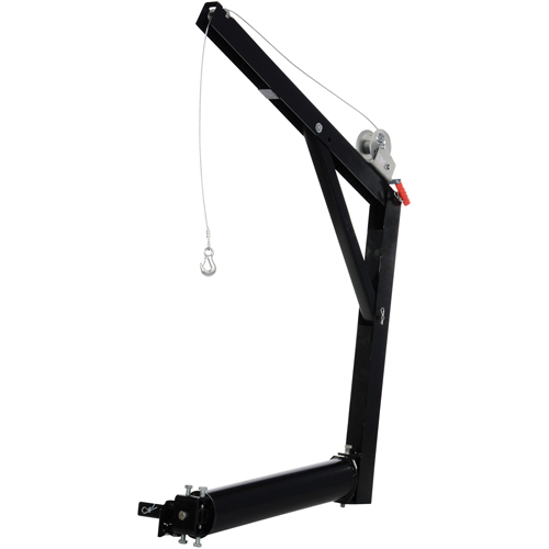 Hitch Mounted Truck Jib Crane, 600 lbs. (0.3 tons) Capacity, 84-5/8" Max. Clearance EastCoast Offshore Supplies