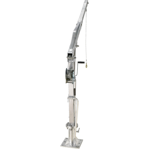 Grue &agrave; fl&egrave;che pour camion actionn&eacute;e par treuil, Capacit&eacute; de 1000 lb (0,5 tonne), Limite de 97" EastCoast Offshore Supplies